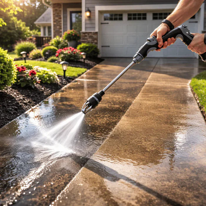 Calvrio™ - Power high-pressure cleaner for every garden hose
